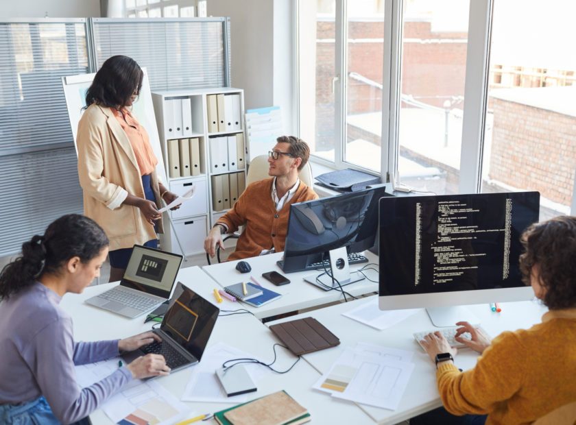 Team of Software Engineers in Office