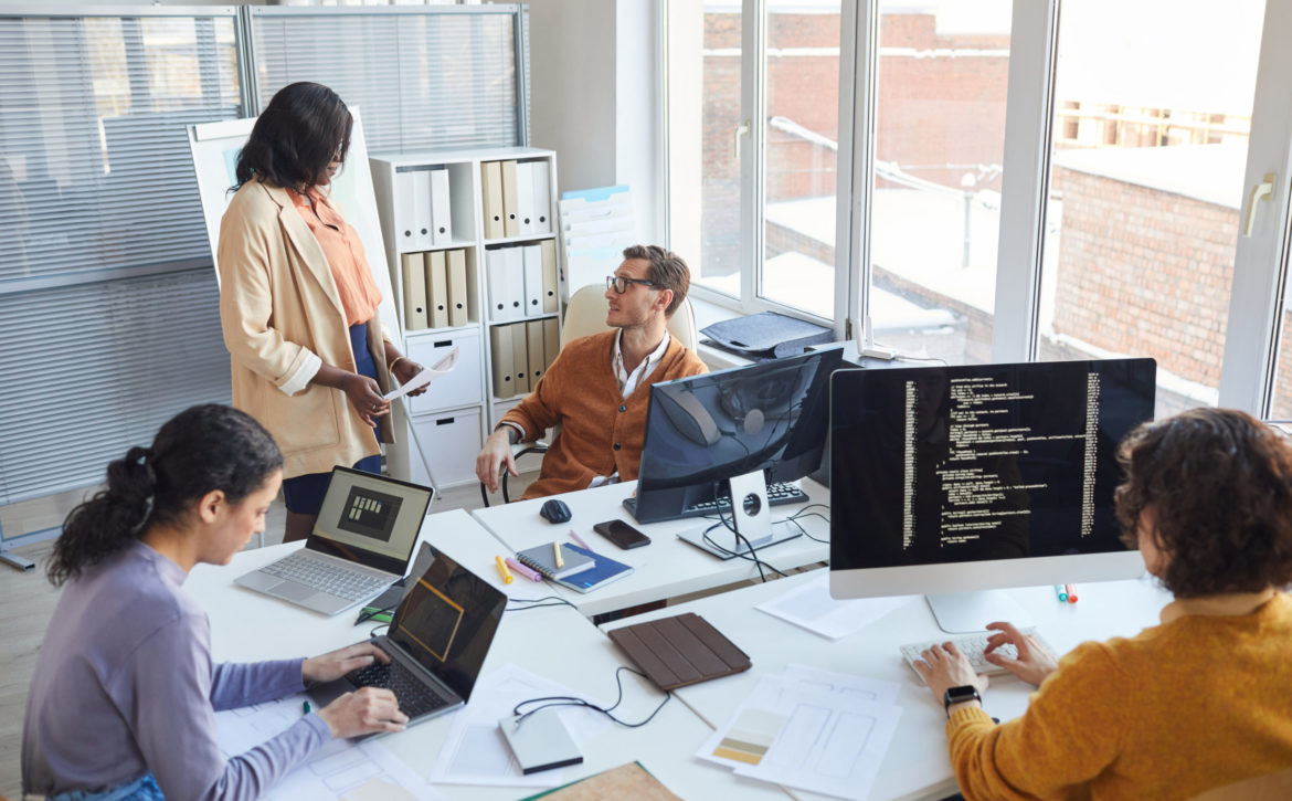 Team of Software Engineers in Office